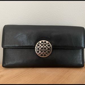 Authentic Coach leather wallet